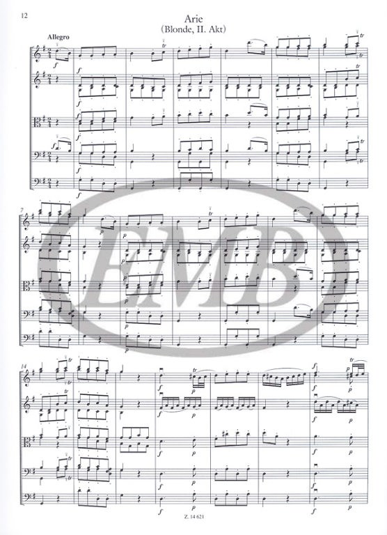 MOZART W.A. - RAPTO DEL SERRALLO (SELECCION)