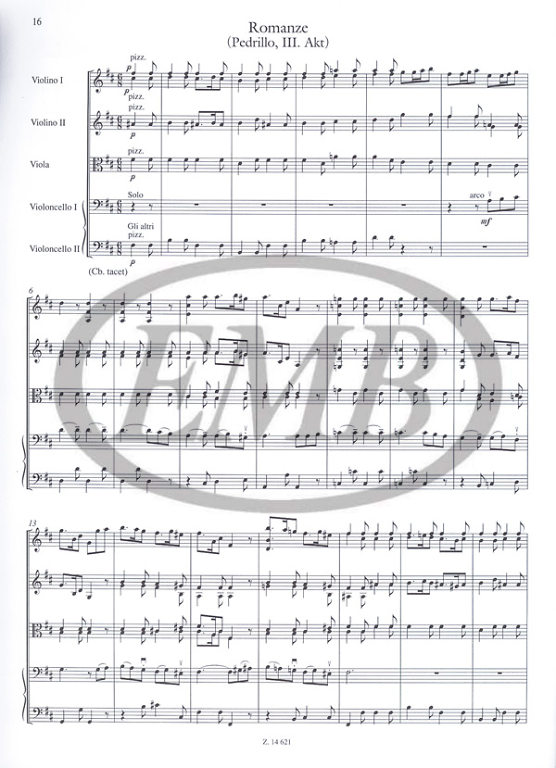 MOZART W.A. - RAPTO DEL SERRALLO (SELECCION)