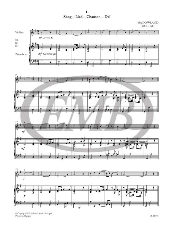 ALBUM - LETS TAKE STAGE VIOLIN +CD 3