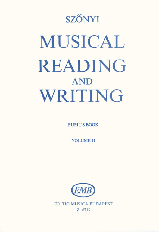 SZONYI E. - MUSICAL READING AND WRITING V.2 -
