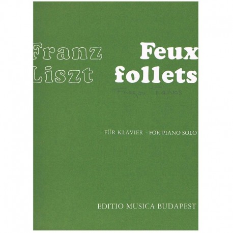 LISZT F. - FUEGOS FATUOS -