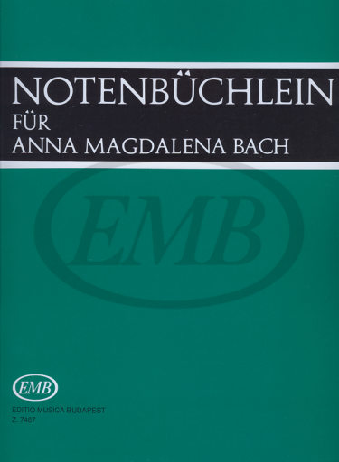 BACH J.S. - ALBUM ANA MAGDALENA (25P) URTEXT -