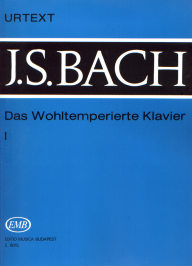 BACH J.S. - CLAVE BIEN TEMPERADO V.1 URTEXT - BWV.846-869