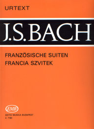BACH J.S. - SUITES FRANCESAS URTEXT - BWV.812-817