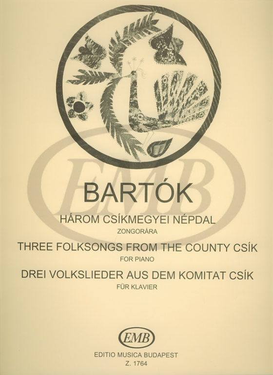 BARTOK B. - CANCIONES POPULARES DEL CSIK (3) -