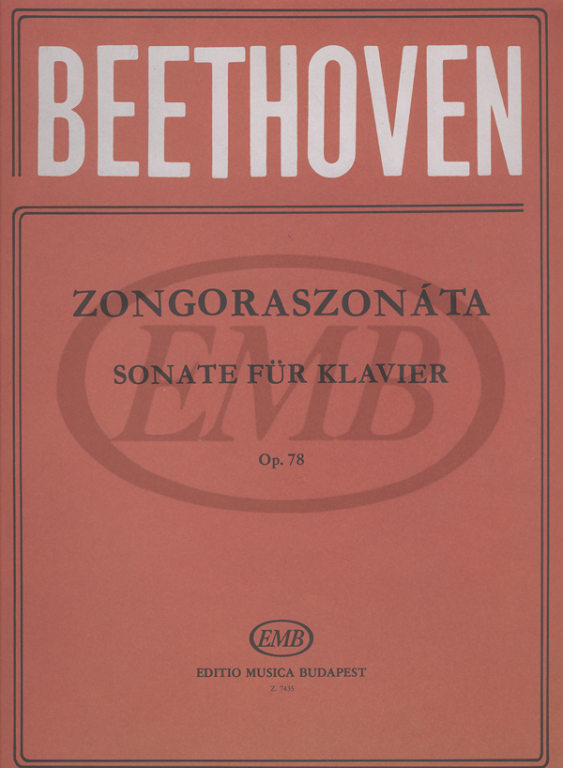 BEETHOVEN L.V. - SONATA Nº24 FA# M - OP.78
