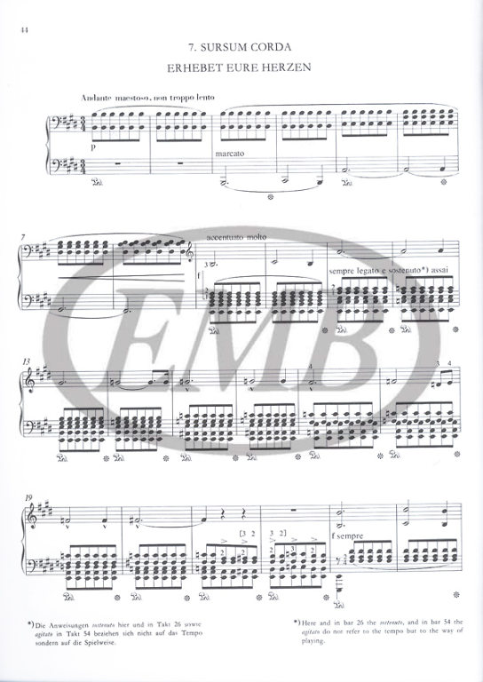 LISZT F. - AÑOS DE PEREGRINAJE V.3 - 5