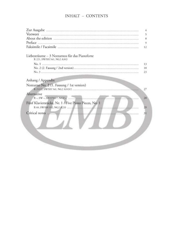 LISZT F. - SUEÑOS DE AMOR (3 NOCTURNOS) - 2