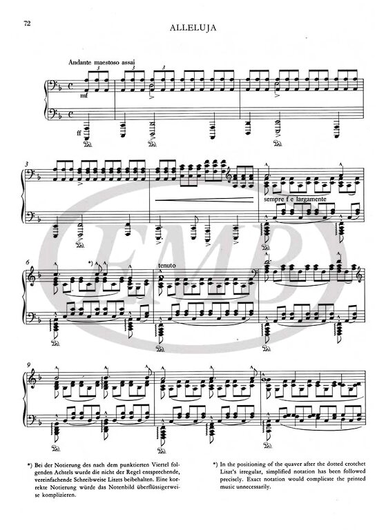 LISZT F. - PIEZAS CARACTER INDIVIDUAL V.1 - 4