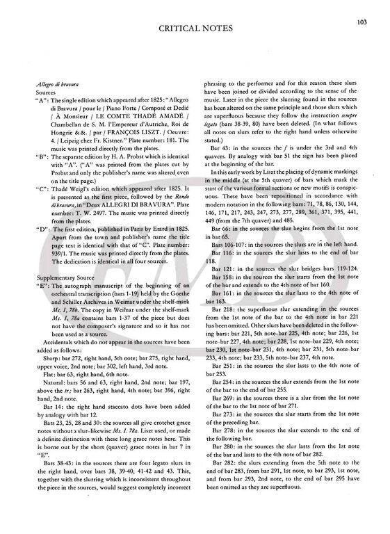 LISZT F. - PIEZAS CARACTER INDIVIDUAL V.1 - 5