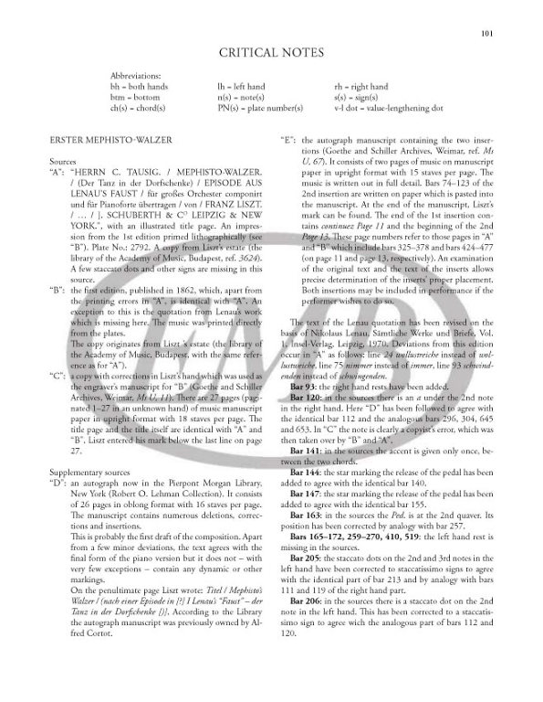 LISZT F. - VALSES MEFISTO (5) Y POLKA MEFISTO - 5