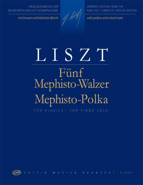 LISZT F. - VALSES MEFISTO (5) Y POLKA MEFISTO -
