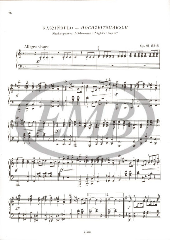 MENDELSSOHN F. - ALBUM - 4