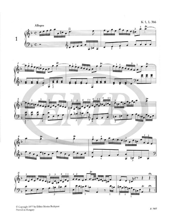 SCARLATTI D. - SONATAS V.1 (1-50) (200) URTEXT - 2