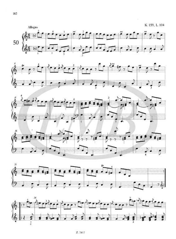 SCARLATTI D. - SONATAS V.1 (1-50) (200) URTEXT - 3