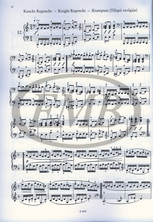 SCHUMANN R. - ALBUM DE LA JUVENTUD - OP.68 5