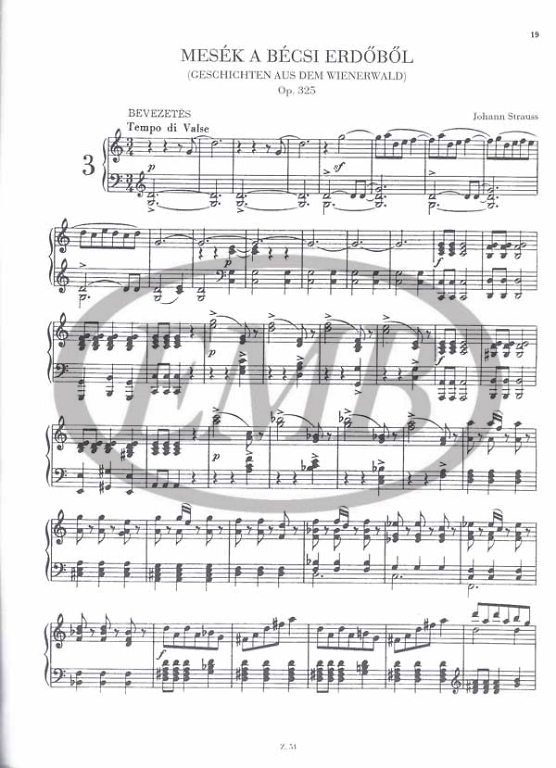 STRAUSS J. - VALSES CELEBRES (10) - 3