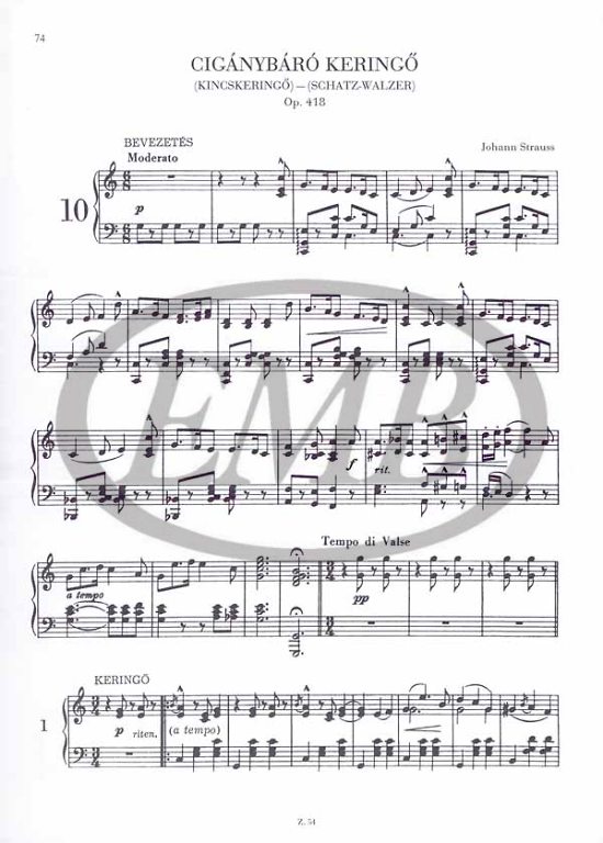 STRAUSS J. - VALSES CELEBRES (10) - 6