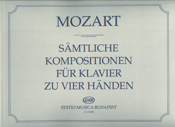 MOZART W.A. - COMPOSICIONES ORIGINALES -