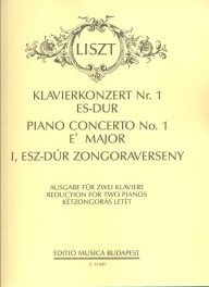 LISZT F. - CONCIERTO Nº1 MIb M -