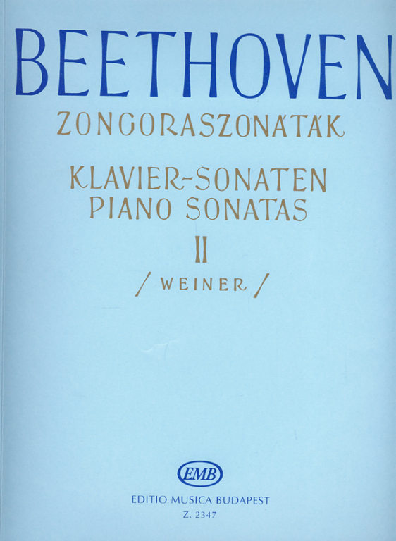 BEETHOVEN L.V. - SONATAS V.2 (13-23) -URTEXT