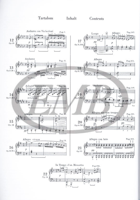 BEETHOVEN L.V. - SONATAS V.2 (13-23) -URTEXT 2