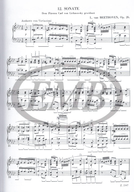 BEETHOVEN L.V. - SONATAS V.2 (13-23) -URTEXT 3