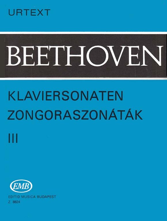 BEETHOVEN L.V. - SONATAS V.3 (24-32) URTEXT -