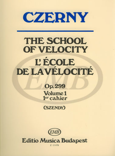CZERNY C. - ESCUELA DE LA VELOCIDAD V.1 - OP.299