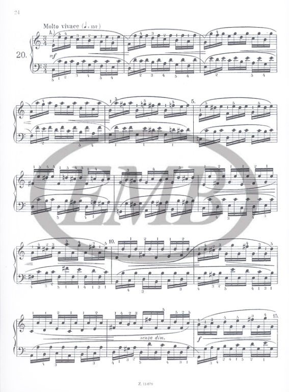 CZERNY C. - ESCUELA DE LA VELOCIDAD V.2 - OP.299 3