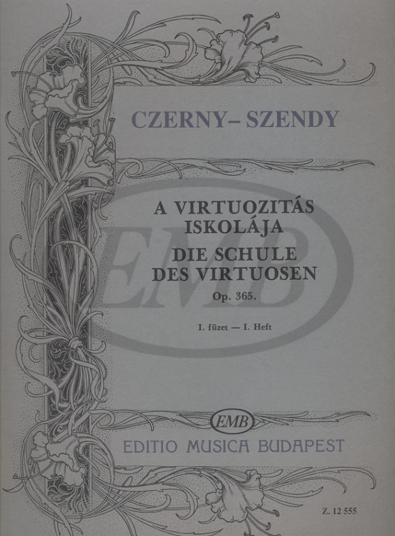 CZERNY C. - ESCUELA DE VIRTUOSISMO V.1 - OP.365