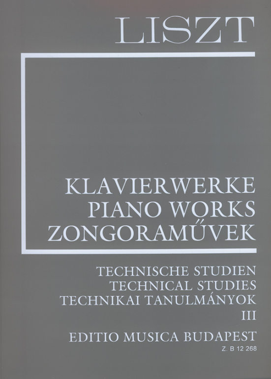 LISZT F. - ESTUDIOS TECNICOS V.3 URTEXT -