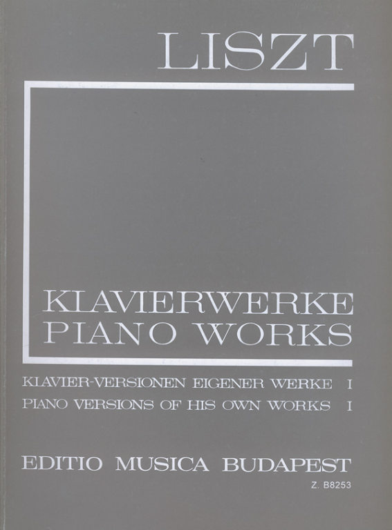 LISZT F. - VERSIONES PROPIAS OBRAS V.1 -