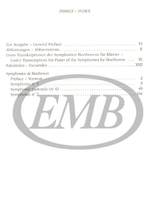 LISZT F. - SINFONIAS DE BEETHOVEN (5-7) - 2