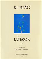 KURTAG G. - JUEGOS V.4 - PIANO 4 MANOS -2 PIANOS
