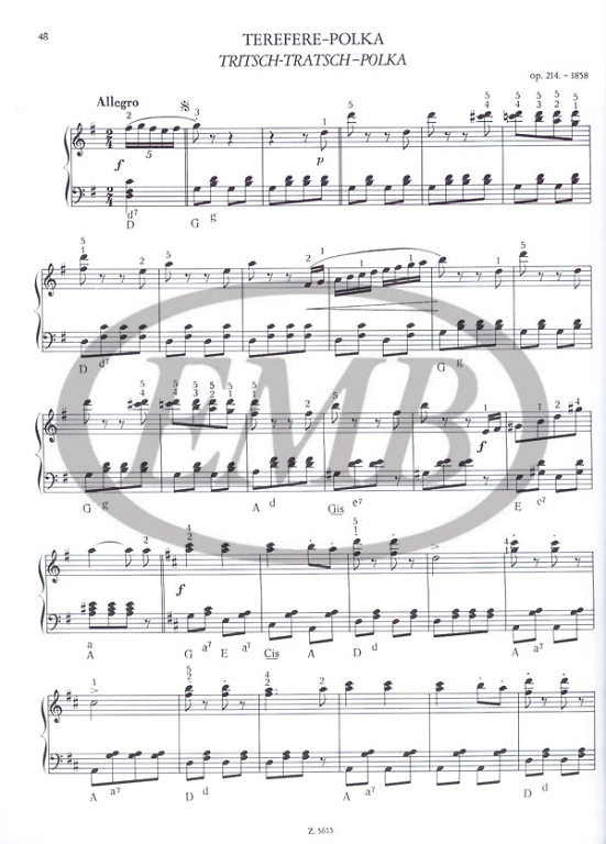 STRAUSS J. (JR) - ALBUM (PARA PIANO O ACORDEON) - 4