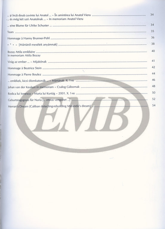 KURTAG G. - JUEGOS V.7 - 3