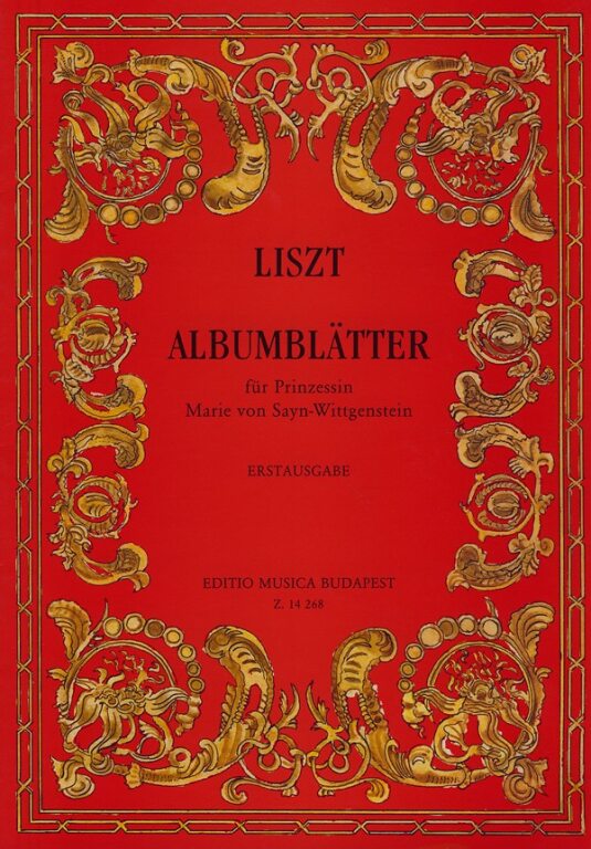 LISZT F. - LEAVES FOR PRINCESS MARIA -