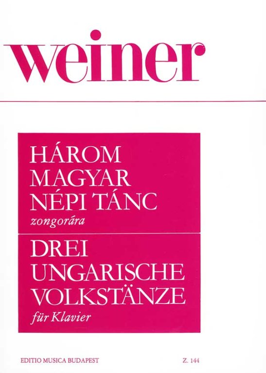 WEINER L. - DANZAS POPULARES HUNGARAS (3) -