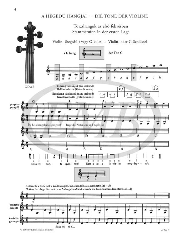 DENES - CURSO DE VIOLIN V.1 - 2