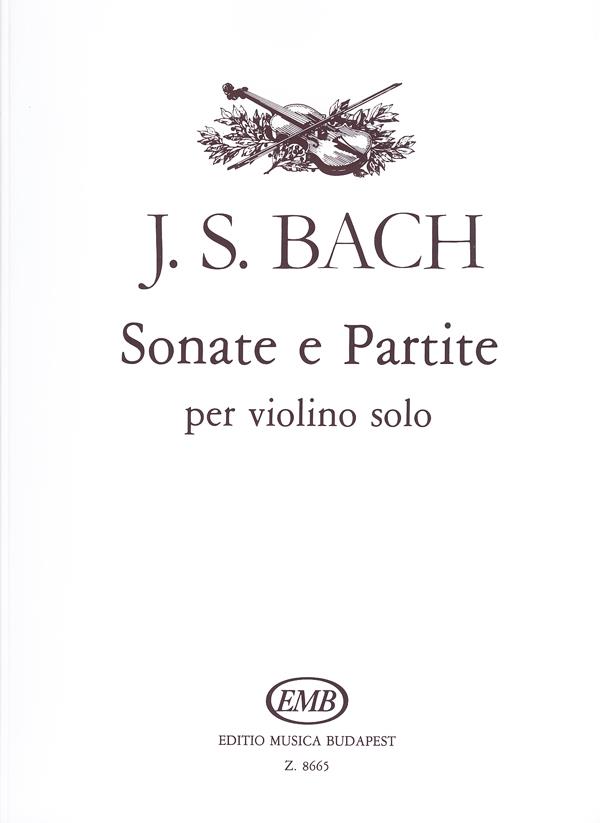BACH J.S. - SONATAS Y PARTITAS (6) - BWV.1001-1006