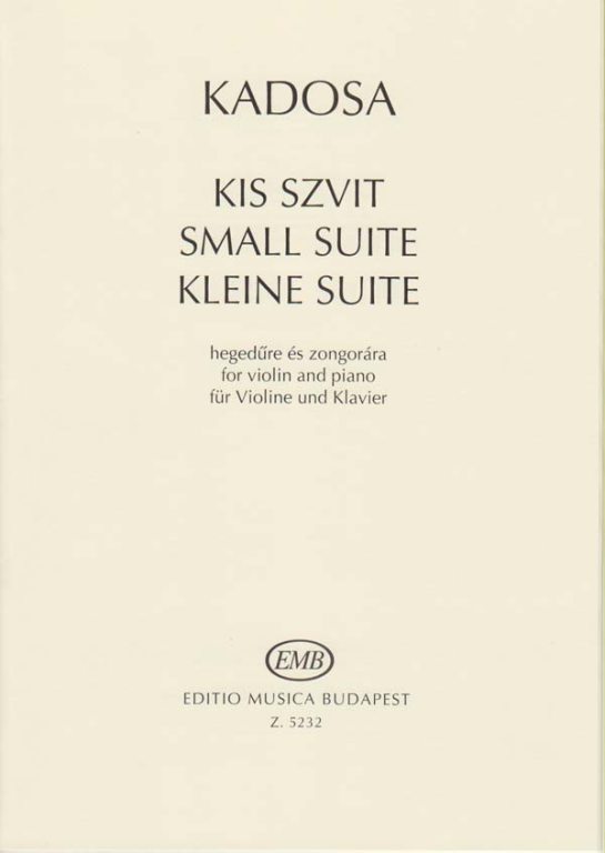 KADOSA P. - PEQUEÑA SUITE -