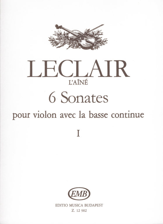 LECLAIR J.M. - SONATAS V.1 (6) -