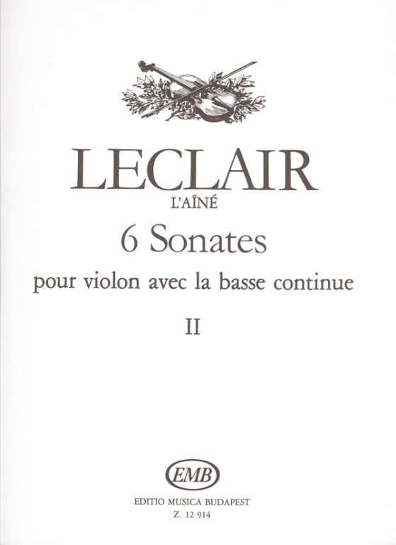 LECLAIR J.M. - SONATAS V.2 (6) -