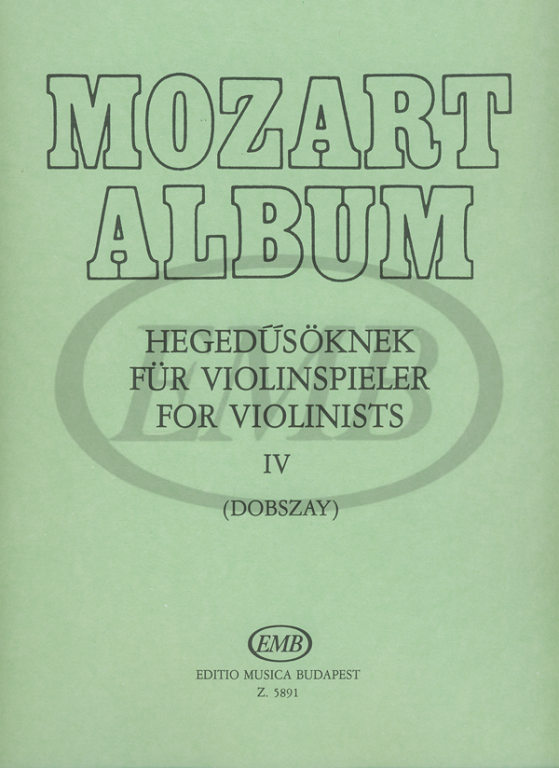 MOZART W.A. - ALBUM V.4 ADAGIO Y ANDANTINO -