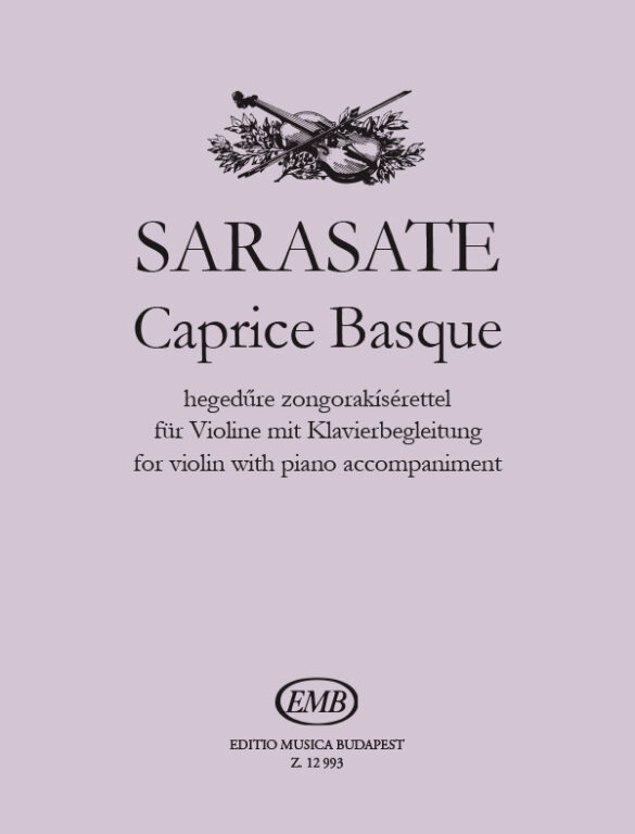 SARASATE P. - CAPRICHO VASCO - OP.24