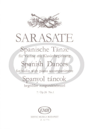 SARASATE P. - DANZA ESPAÑOLA Nº7 - OP.26 Nº1