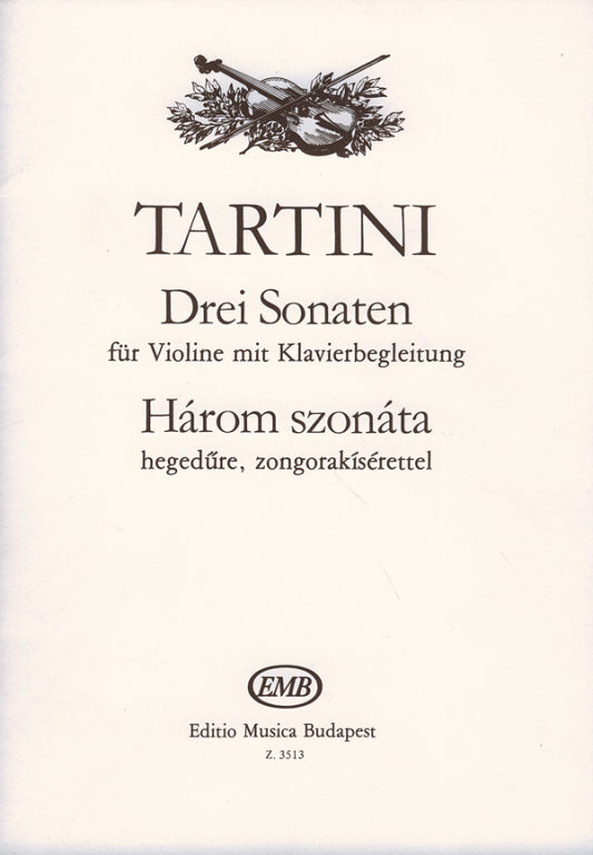 TARTINI G. - SONATAS (3) -