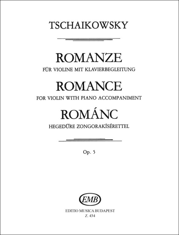TCHAIKOVSKY P.I. - ROMANCE -