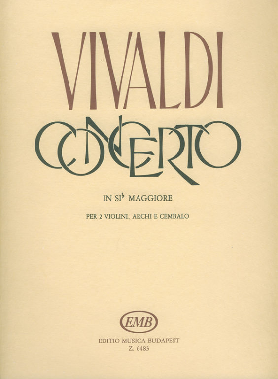 VIVALDI A. - CONCIERTO SIb M OP.21 Nº5 -